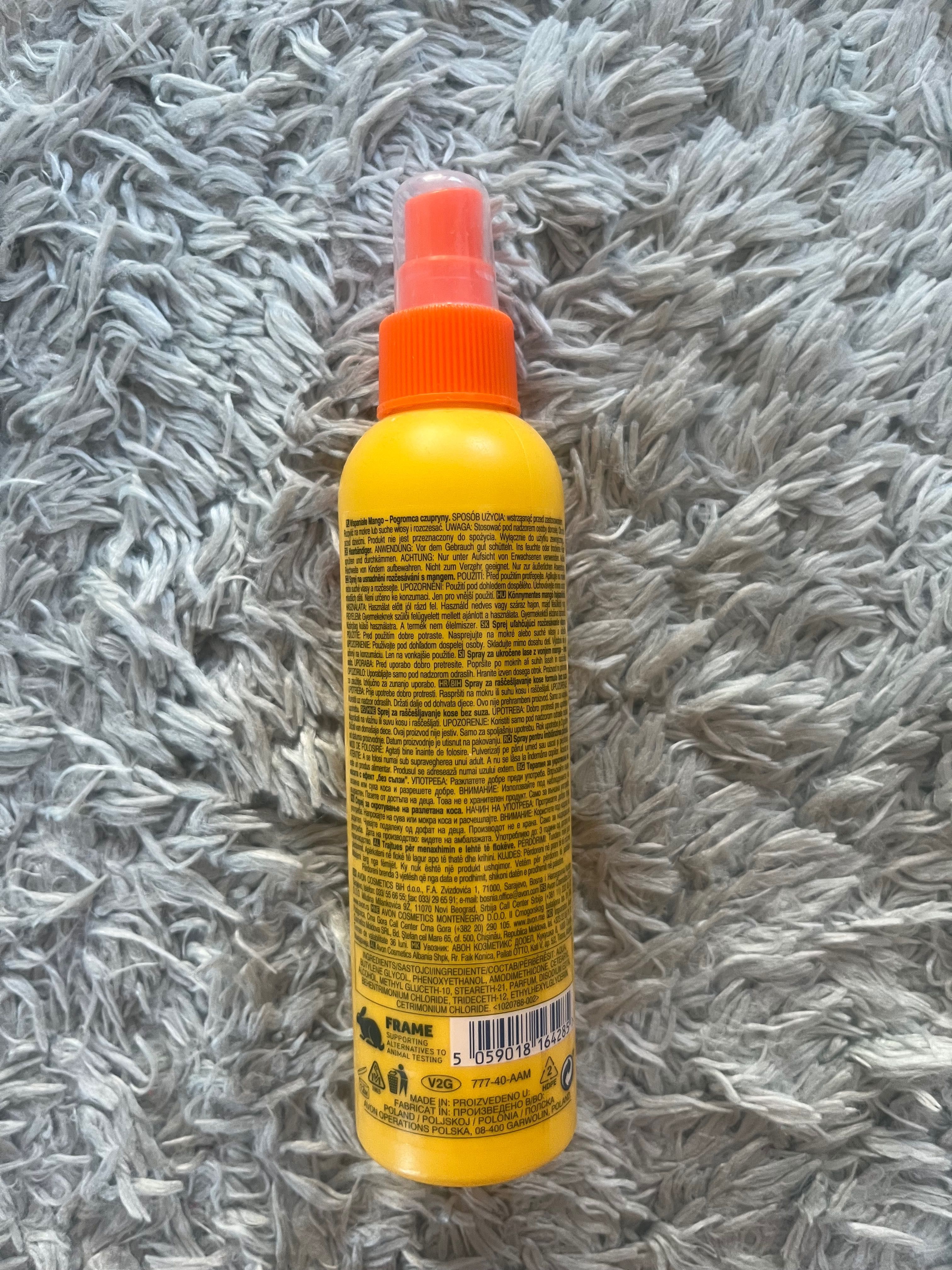 Avon Mango spray do włosów