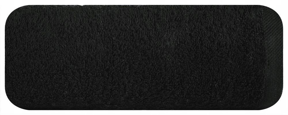 Ręcznik Gładki 2/50x90 czarny 17/500g/m2 Eurofiran