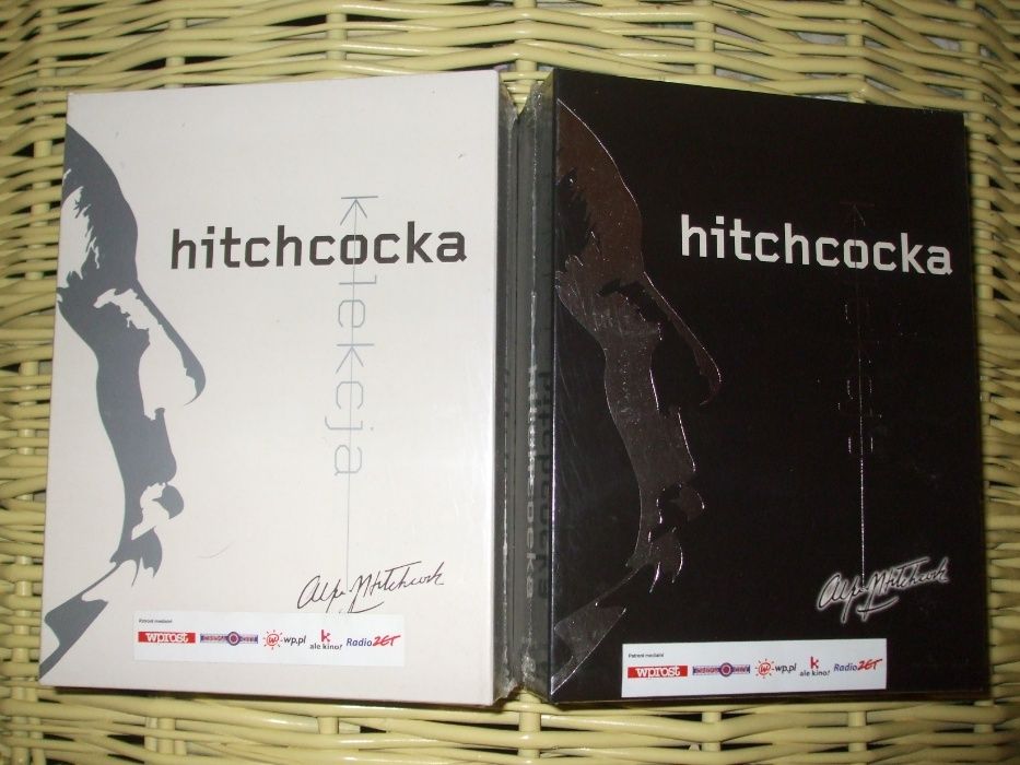 14 DVD Alfred Hitchcock - zestaw filmów polskie wydanie 14 płyt -FOLIA