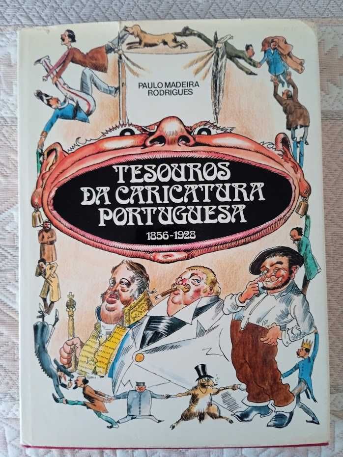 Livro "Tesouros da Caricatura Portuguesa"