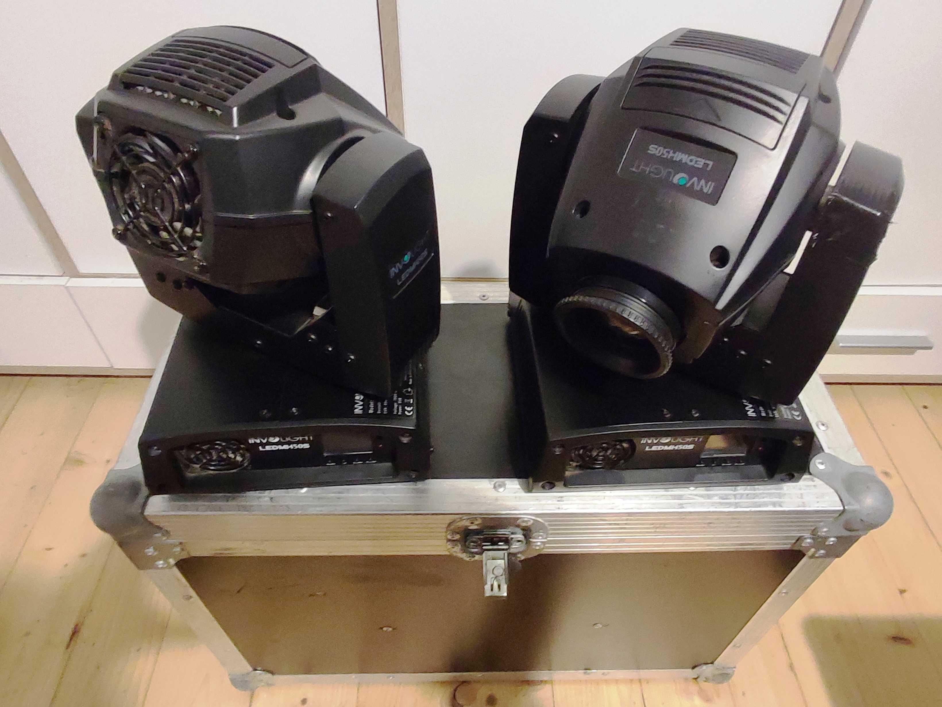 2x Involight LED MH-50s jak Showtec Phantom 50 mkII ruchoma głowa
