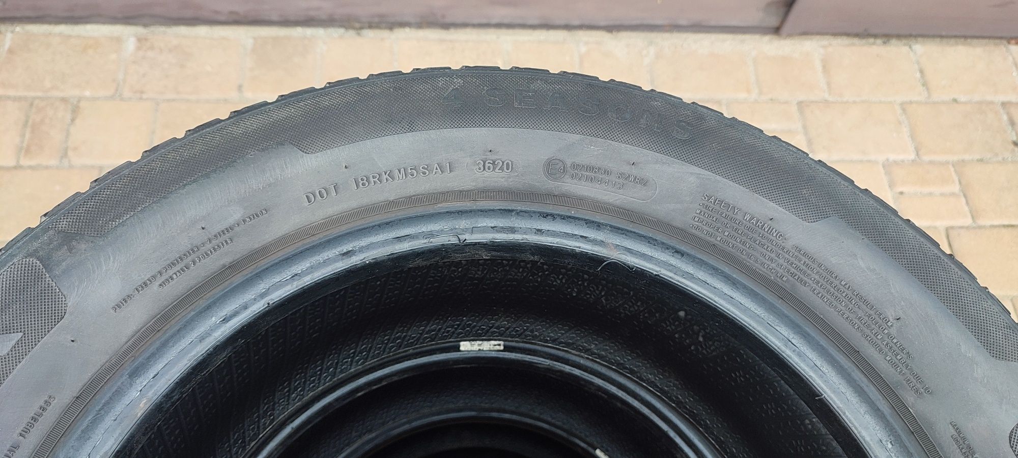 Opony wielosezonowe 215/60 R 16