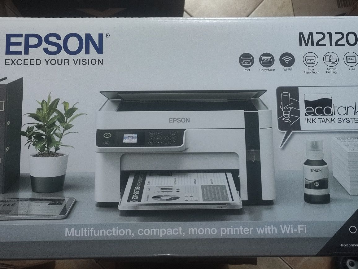 Urządzenie wielofunkcyjne EPSON EcoTank M2120 Wi-Fi