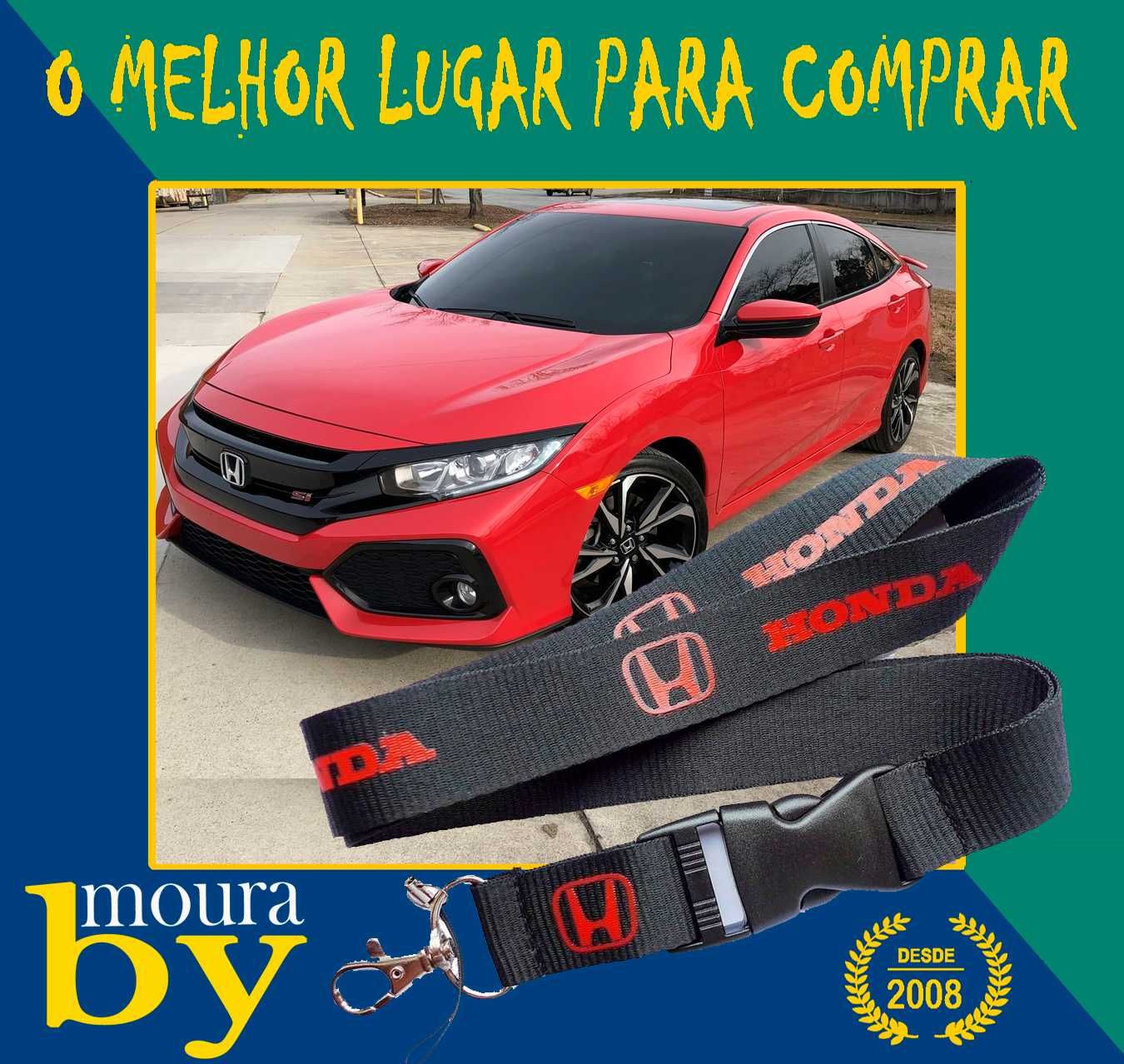Honda Fita de Pescoço ou Bolsas de comando Lanyard