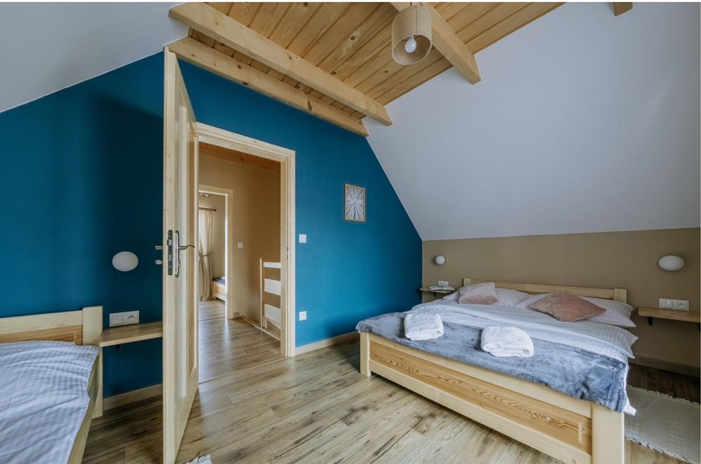 Domki nad jeziorem Czorsztyńskim, Domki w górach na zimę