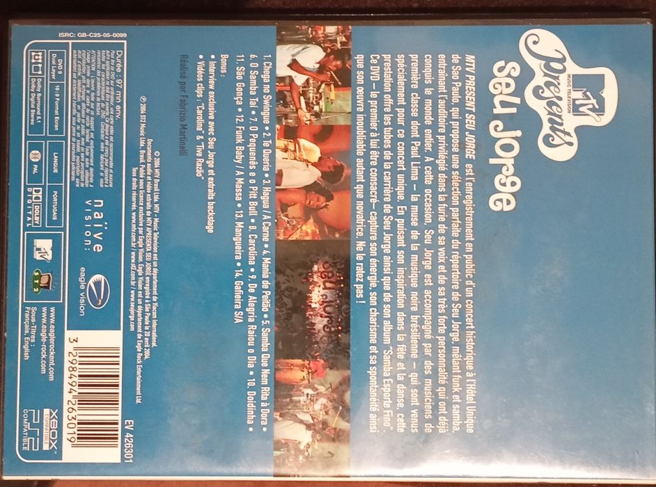 Seu Jorge -- MTV present