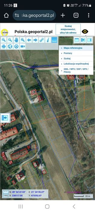 Działka budowlana Siedliska-Bogusz