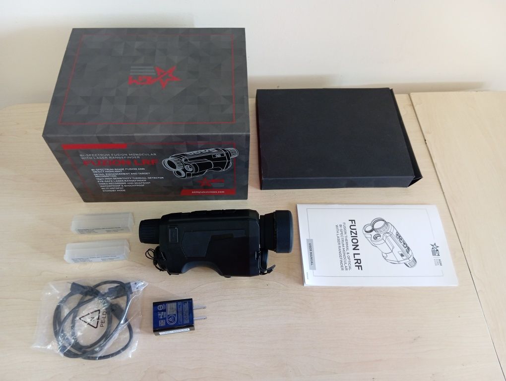 Тепловізійний монокуляр AGM Fusion LRF TM50-640