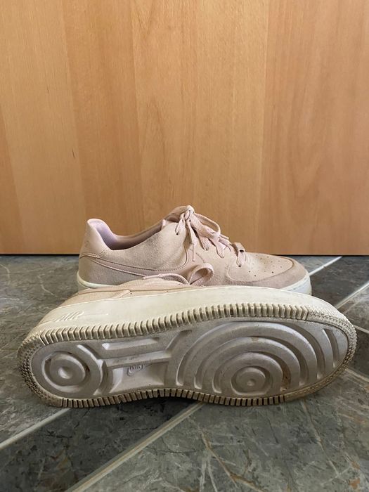 Ténis Nike Air Force 1 Sage Low - rosa claro