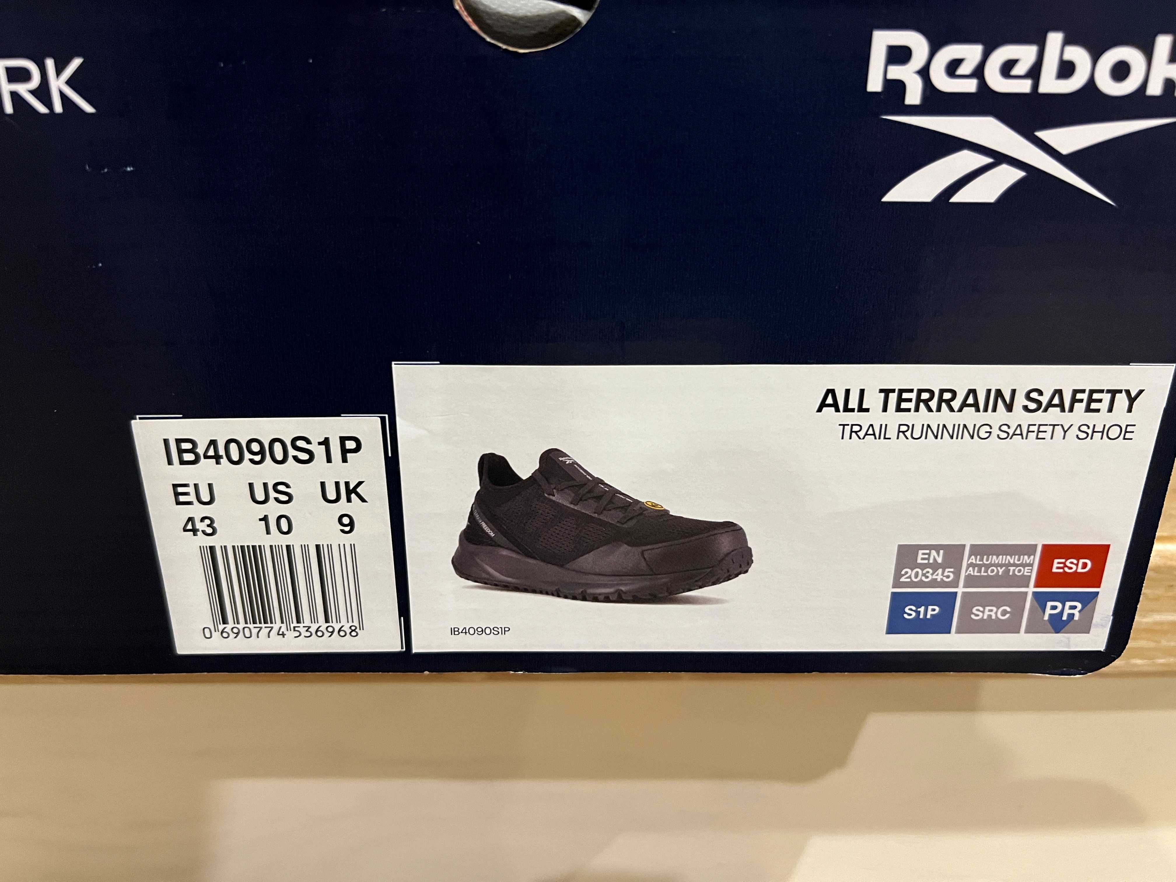 NOWE BUTY Safety S1P ESD Reebok rozmiar 43