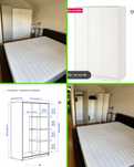 ROUPEIRO 3 portas branco ikea