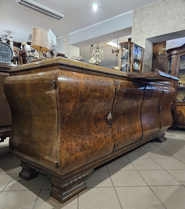 Stary Duży Bufet Art Deco