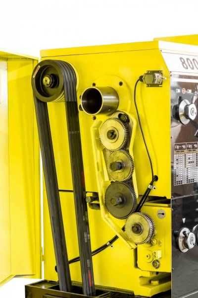 Ciężka przemysłowa tokarka do metalu śr. 800 dł. 3000mm z odczytem cyf