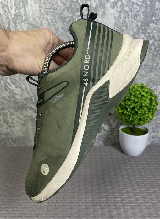 46 Nord soft shell waterproof кроссовки полуботинки 43 размер хаки