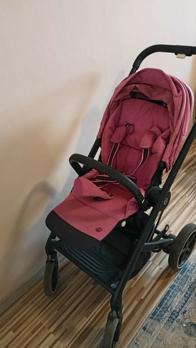 Wózek cybex balios lux różowy magnolia