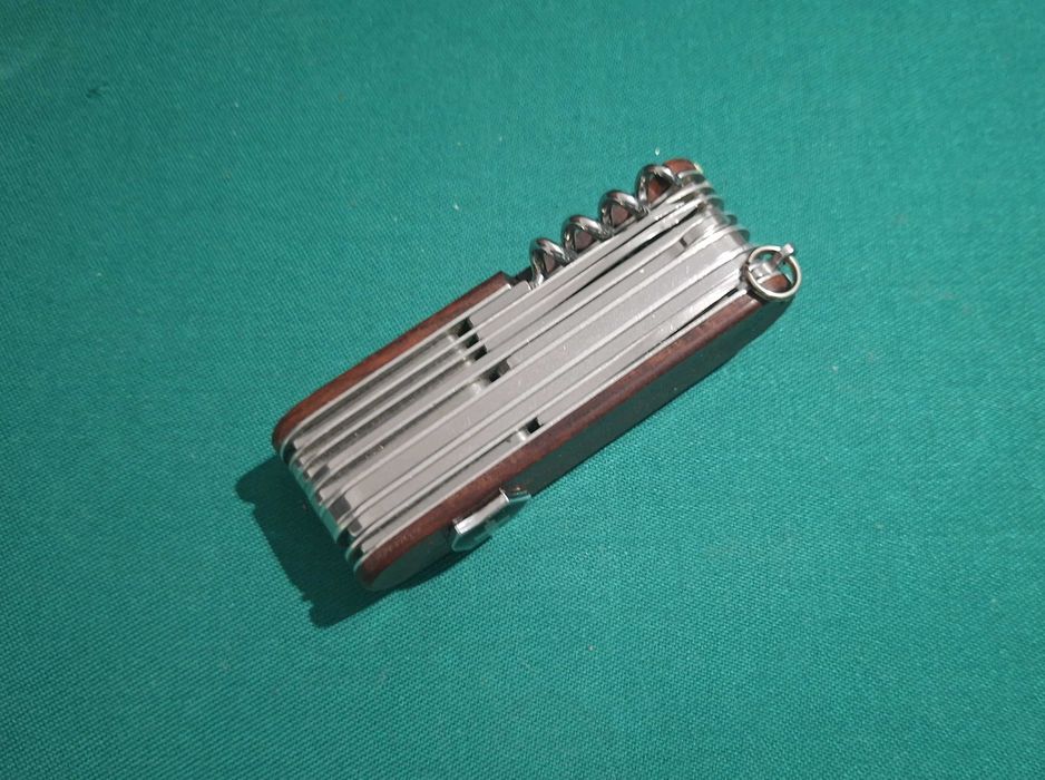 Fantástico Canivete Victorinox Swisschamp, vintage, Personalizado
