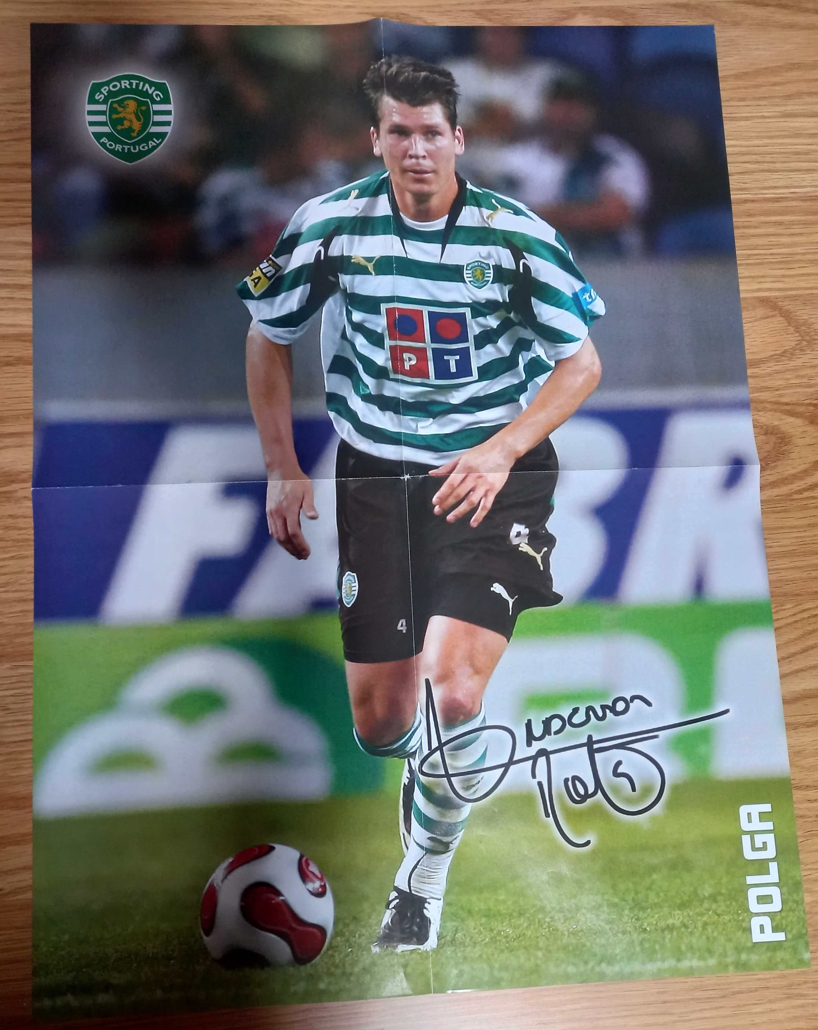 Poster duplo Sporting - Adrien Silva e Anderson Polga
