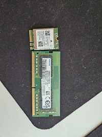Pamięć RAM SODIMM 8GB + Karta sieciowa