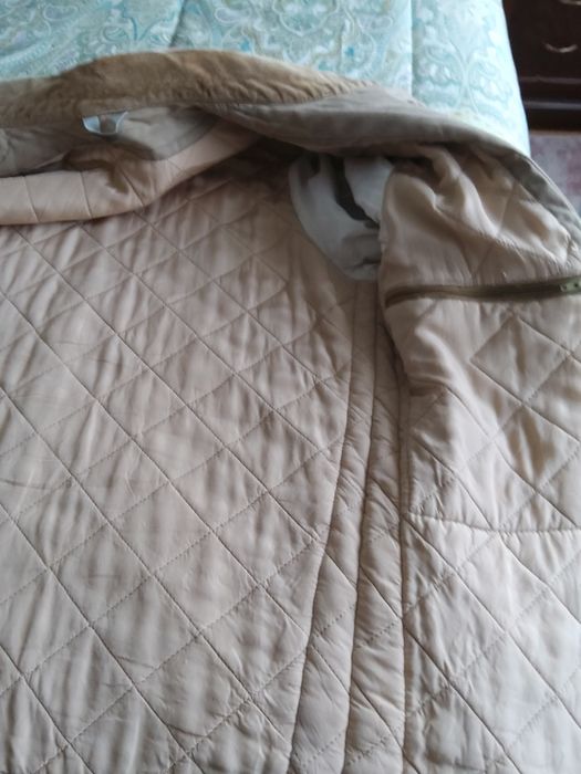 Blusão de Homem XL bege acolchoado
