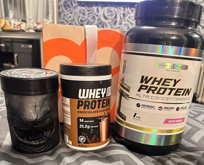 Протеіни та креатин для спортсменів