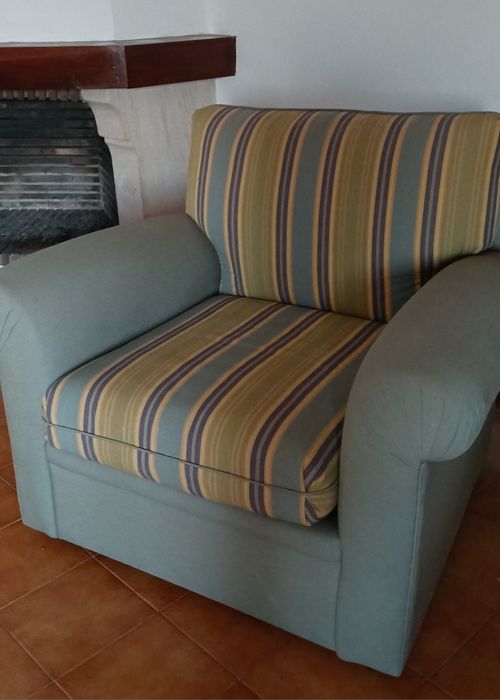 Sofás de 1 e 3 lugares