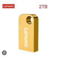 Mini Pendrive Lenovo 2TB USB 3.0 GOLD + USB-C