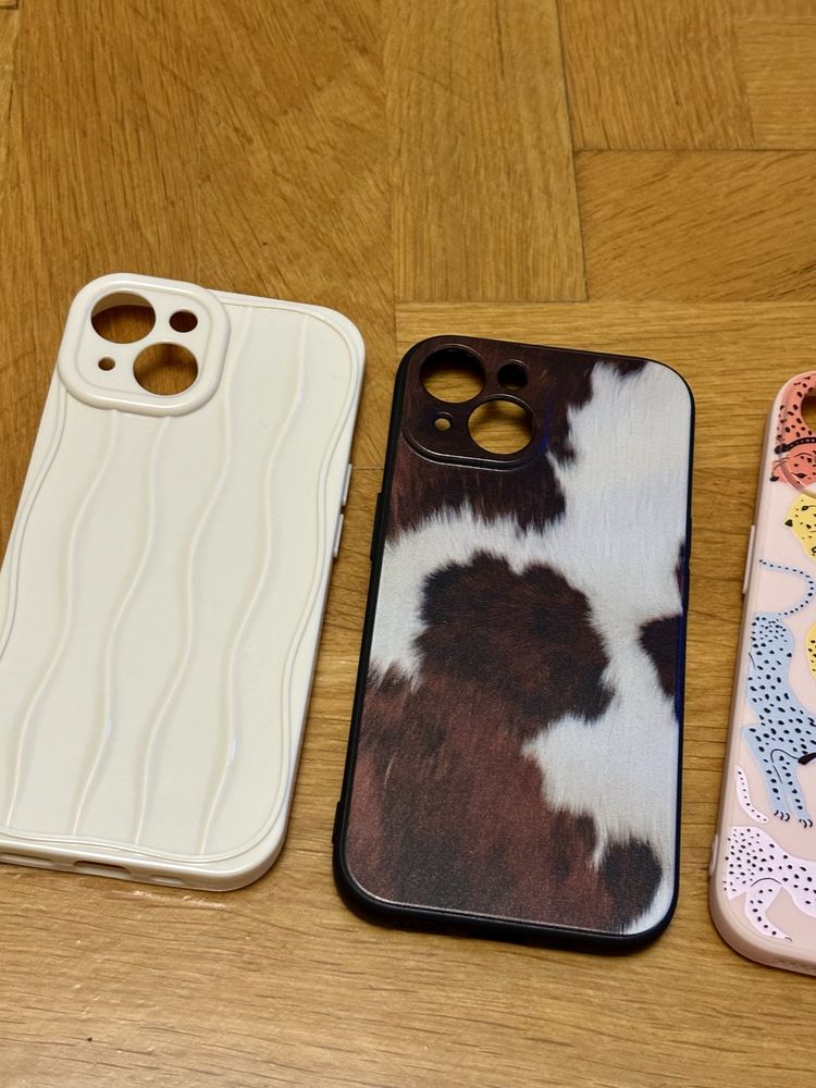 Zestaw 4 etui Iphone 15 nowe