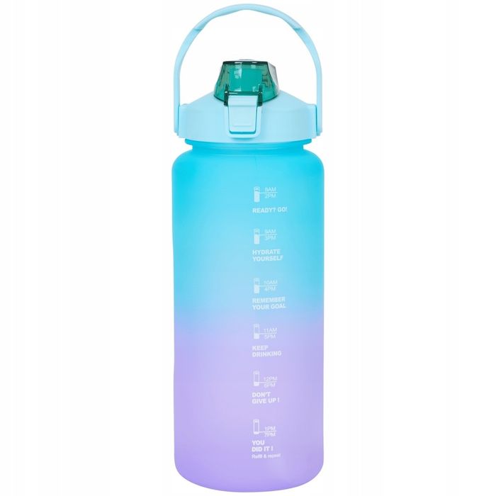 duży xxl kubek bidon na wodę napoje sok na trening sport wycieczki 2l