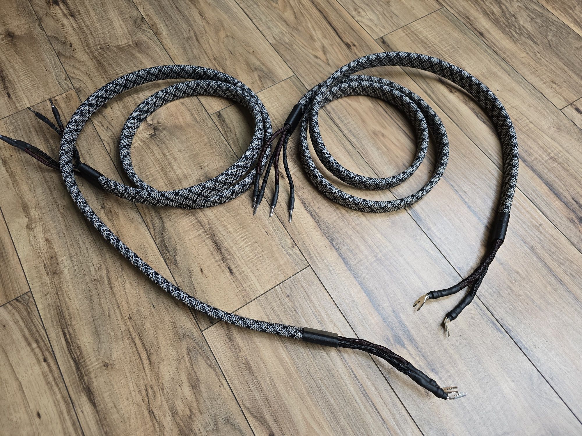 Kable głośnikowe bi wire linn k400 oplot