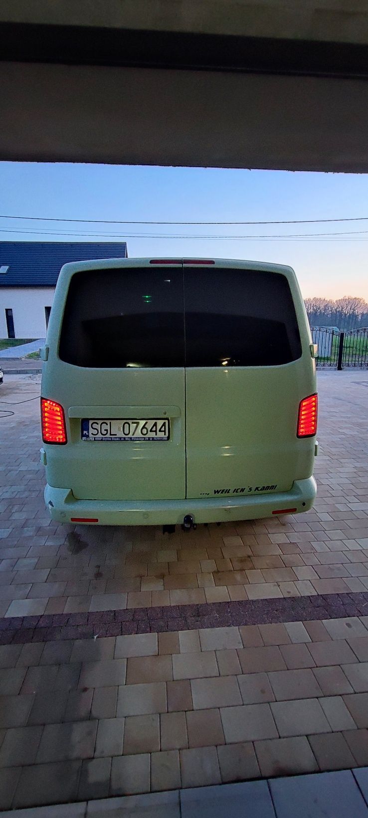 VW T5 Caravelle 2.5tdi 174km AUTOMAT 9os,  DŁUGI ,Cena do 13.07  , OKA
