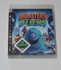 Gra Monsters vs Aliens PS3 Powtory kontra Obcy Gry PlayStation 3 ang
