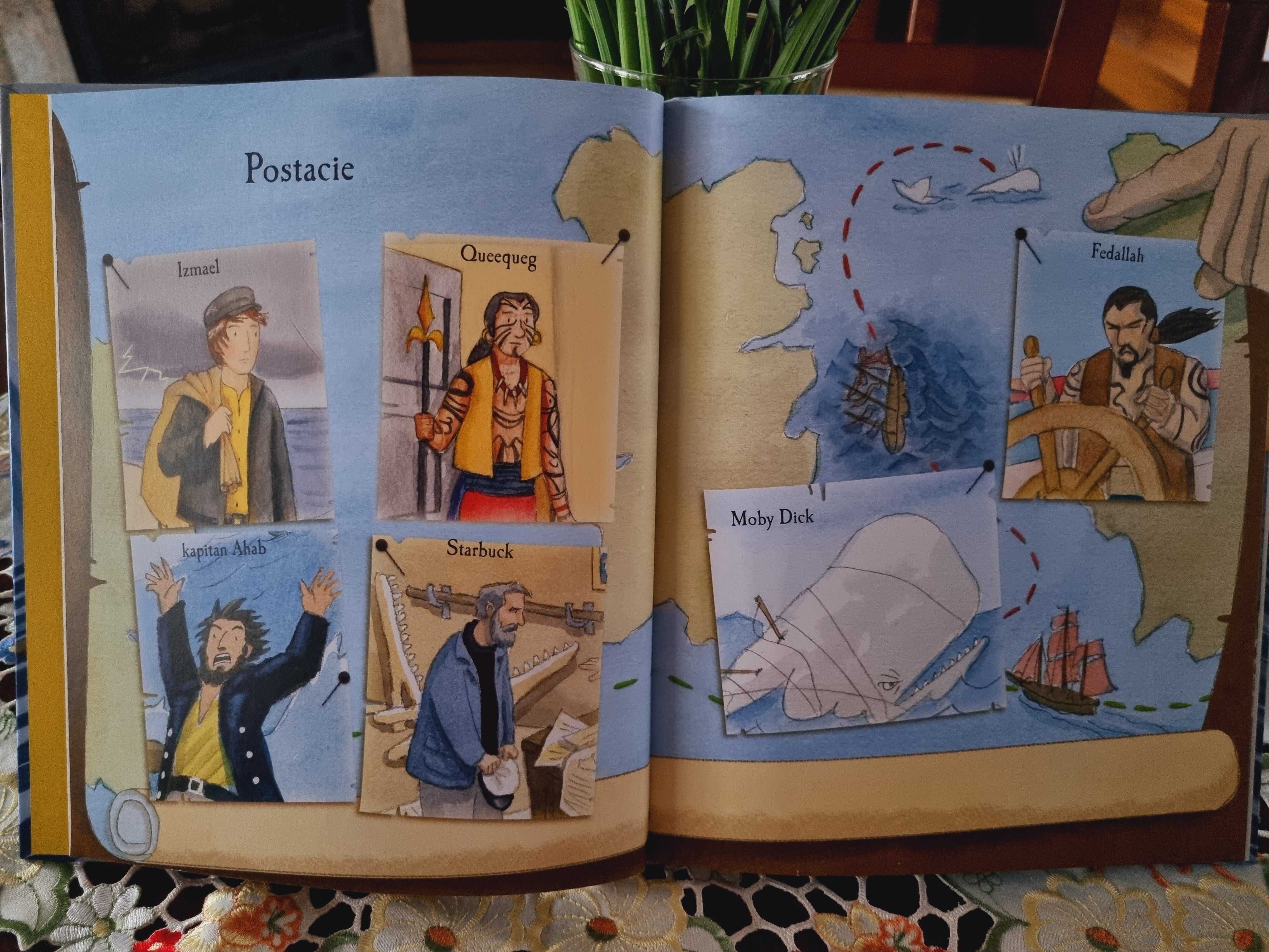 Książka MOBY DICK - Klasyczne opowieści - wydawnictwo Olesiejuk