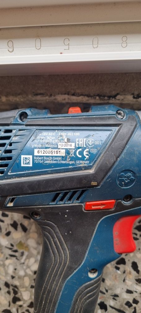 Wiertarko-wkrętarka GSR 18V-60C BOSCH Professional.  CZYTAĆ OPIS