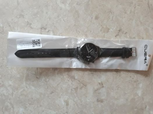 Nowy Stylowy Zegarek Męski Cuena II - Limited Black