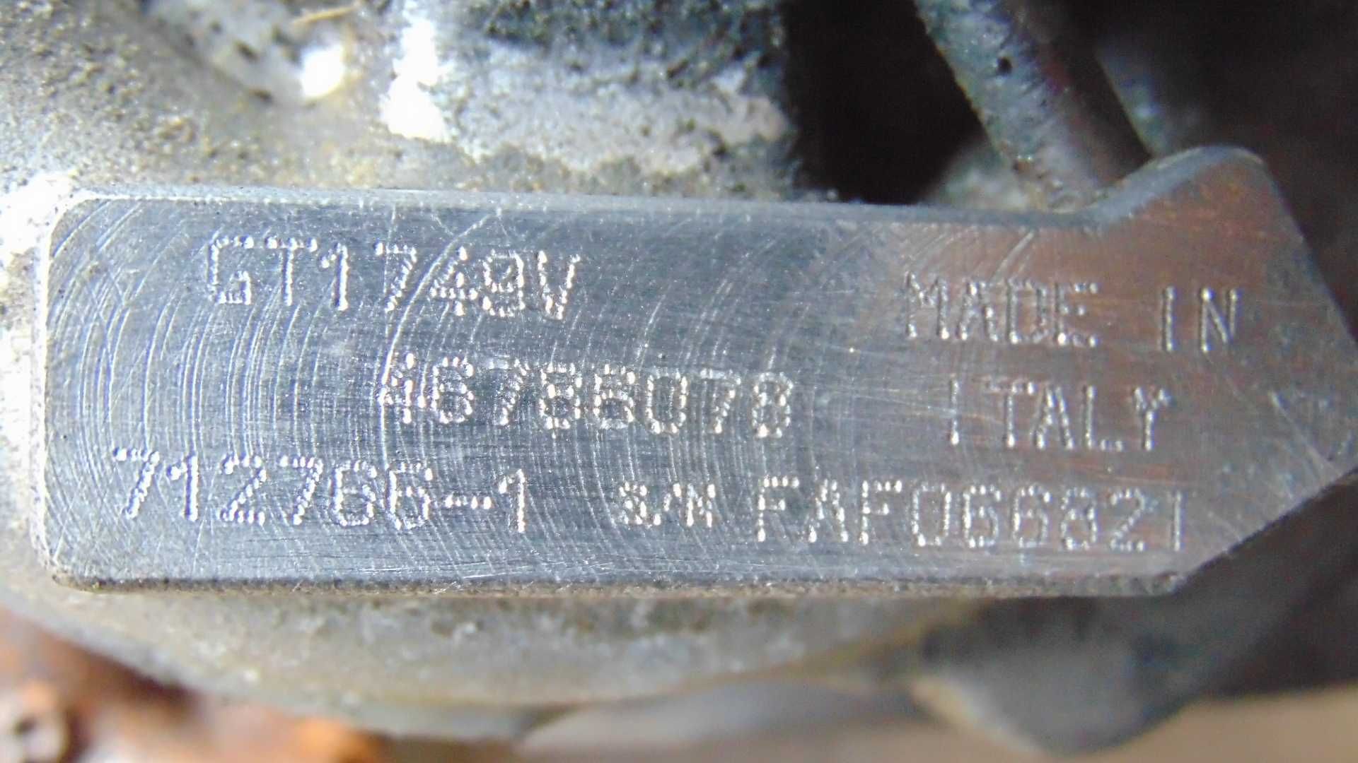 Lut55 Turbina turbosprężarka fiat stilo 1.9jtd wysyłka gwarancja