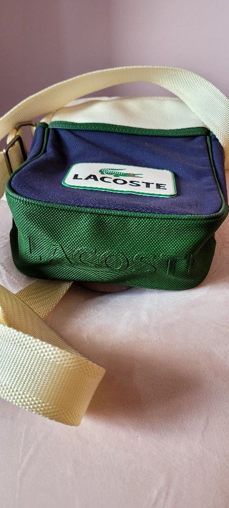 LACOSTE Listonoszka - brelok krokodyl gratis