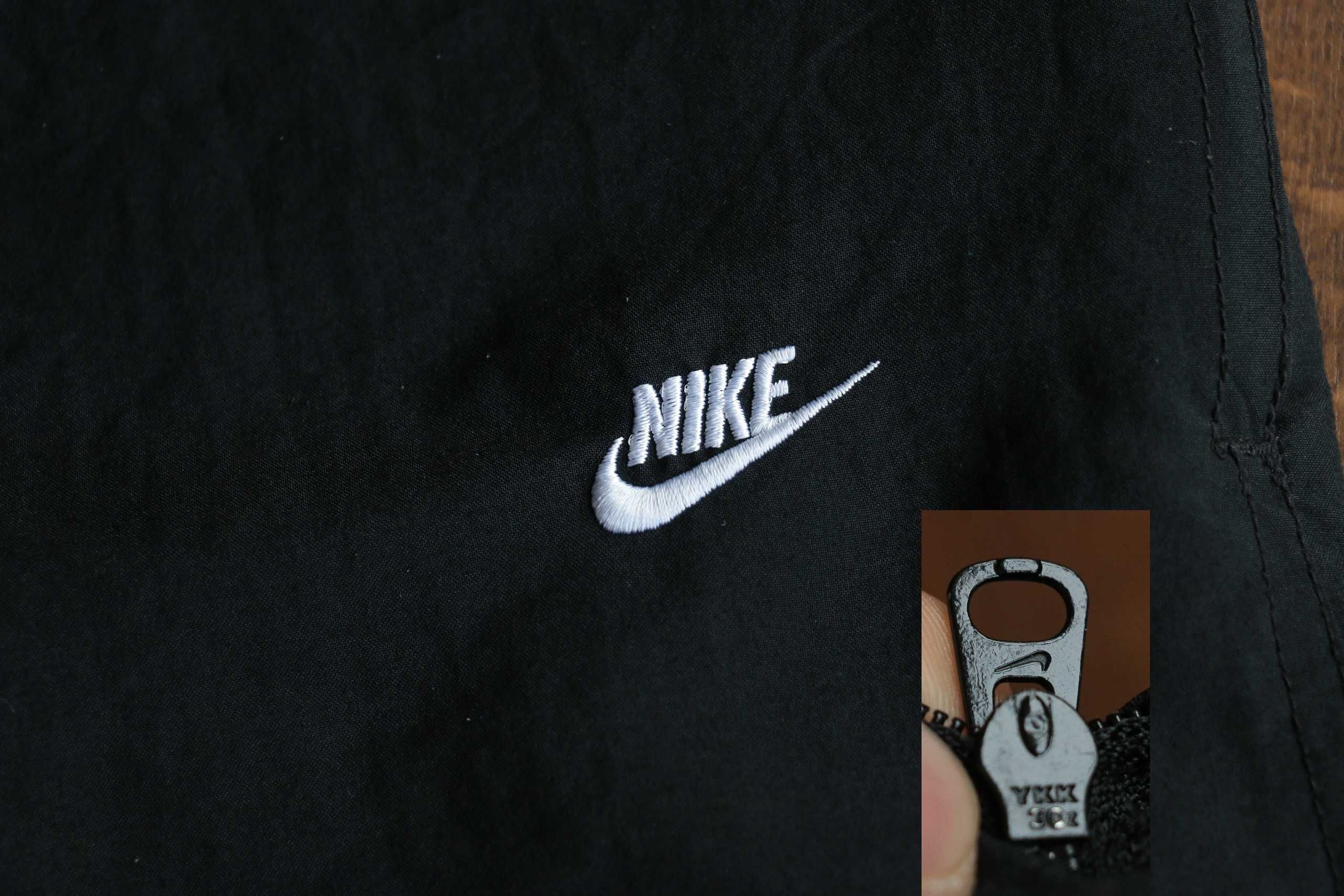 Парашуты, широкие Nike Vintage Y2K Baggy Black Drill Pants, S размер