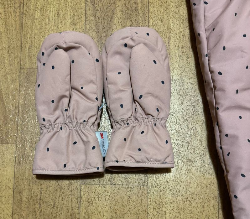 H&M  Дитячі комбінезон, шапка і рукавиці 92 -98 р.