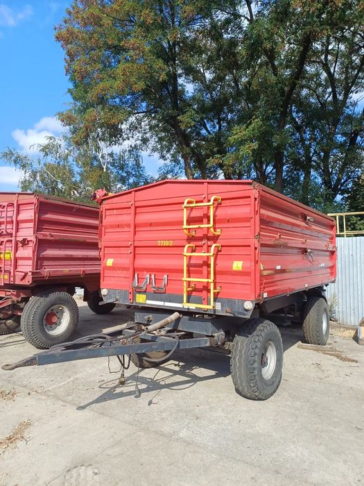 Metal-Fach T710/2  Przyczepa rolnicza Metal-Fach 8t, wywrotka