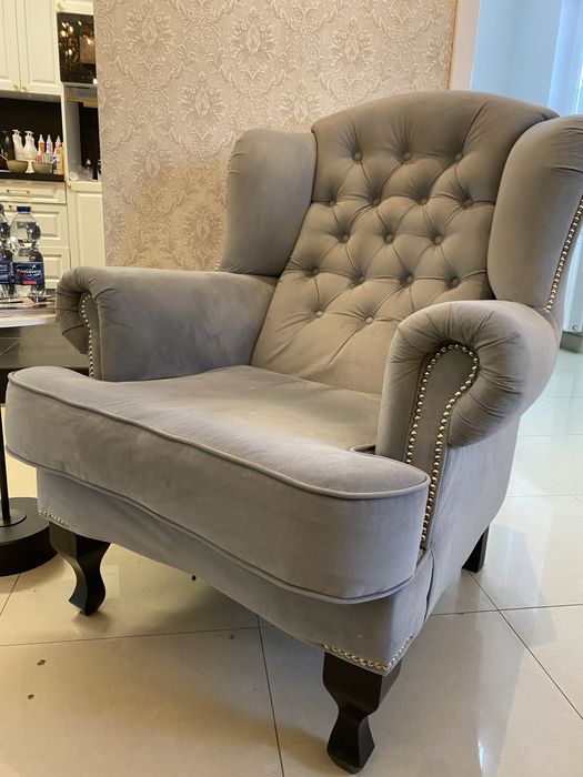 Fotel uszatek kanapa siedxisko