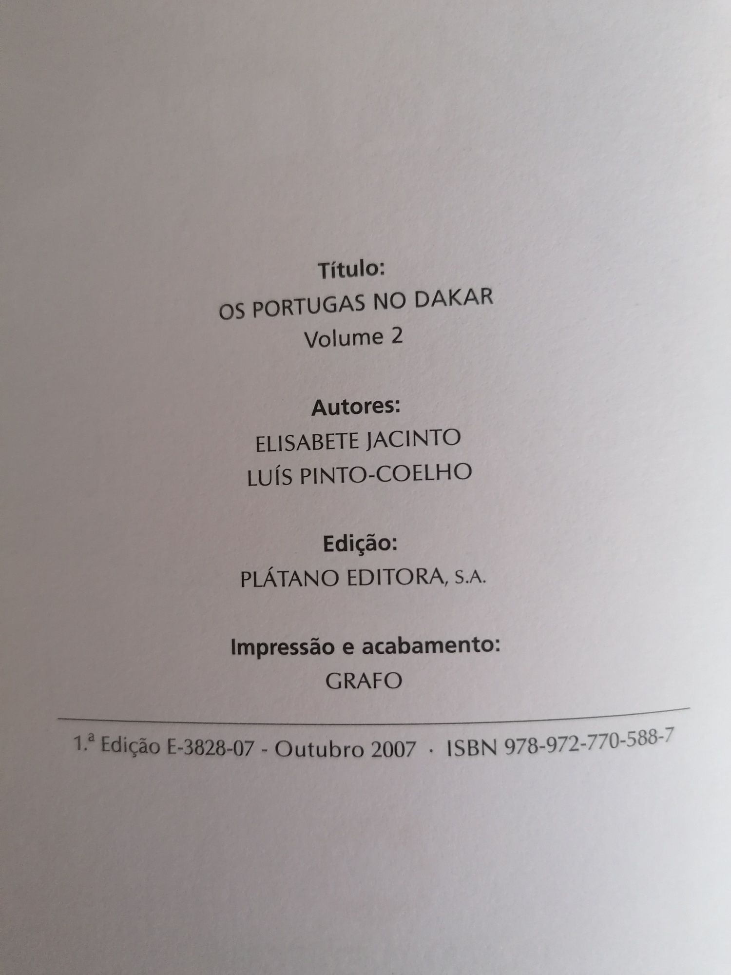 BD Os Portugas no Dakar I e Ii
