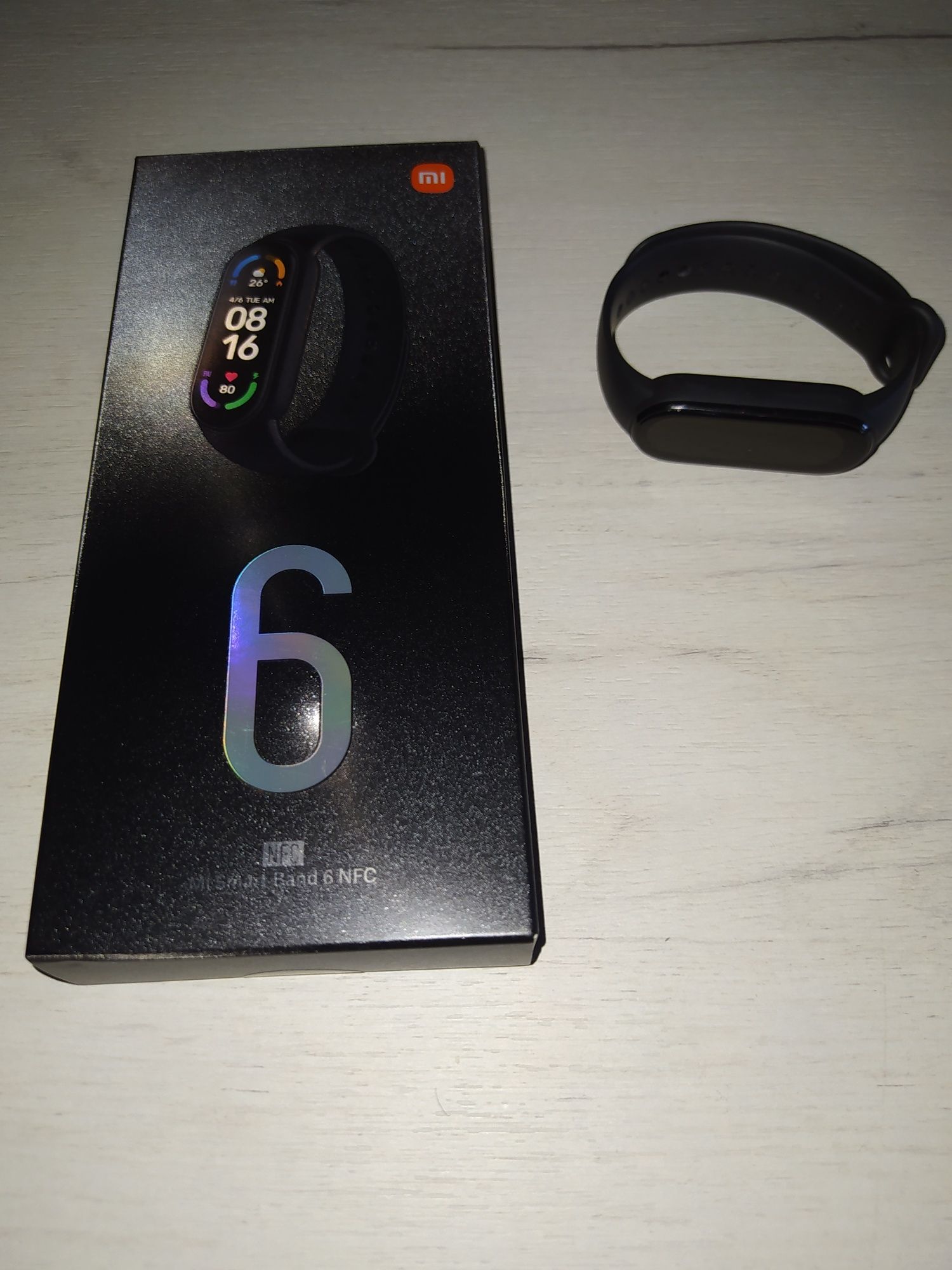 Фітнес-браслет Xiaomi Mi Band 6 NFC Black