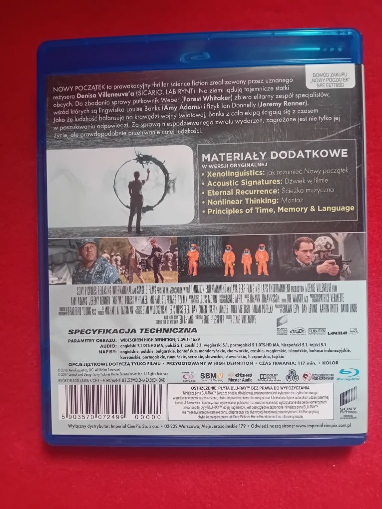 Nowy początek [Blu-Ray]