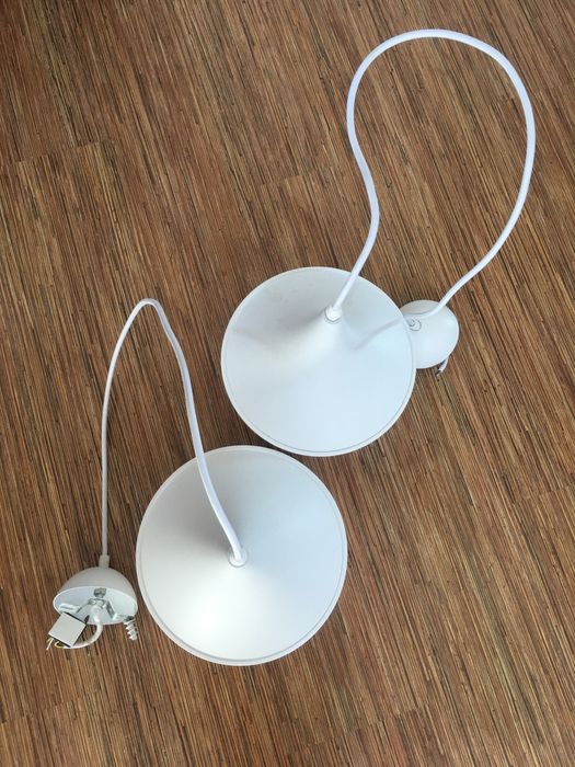 Orient lampa wisząca 1-punktowa biała dwie szt