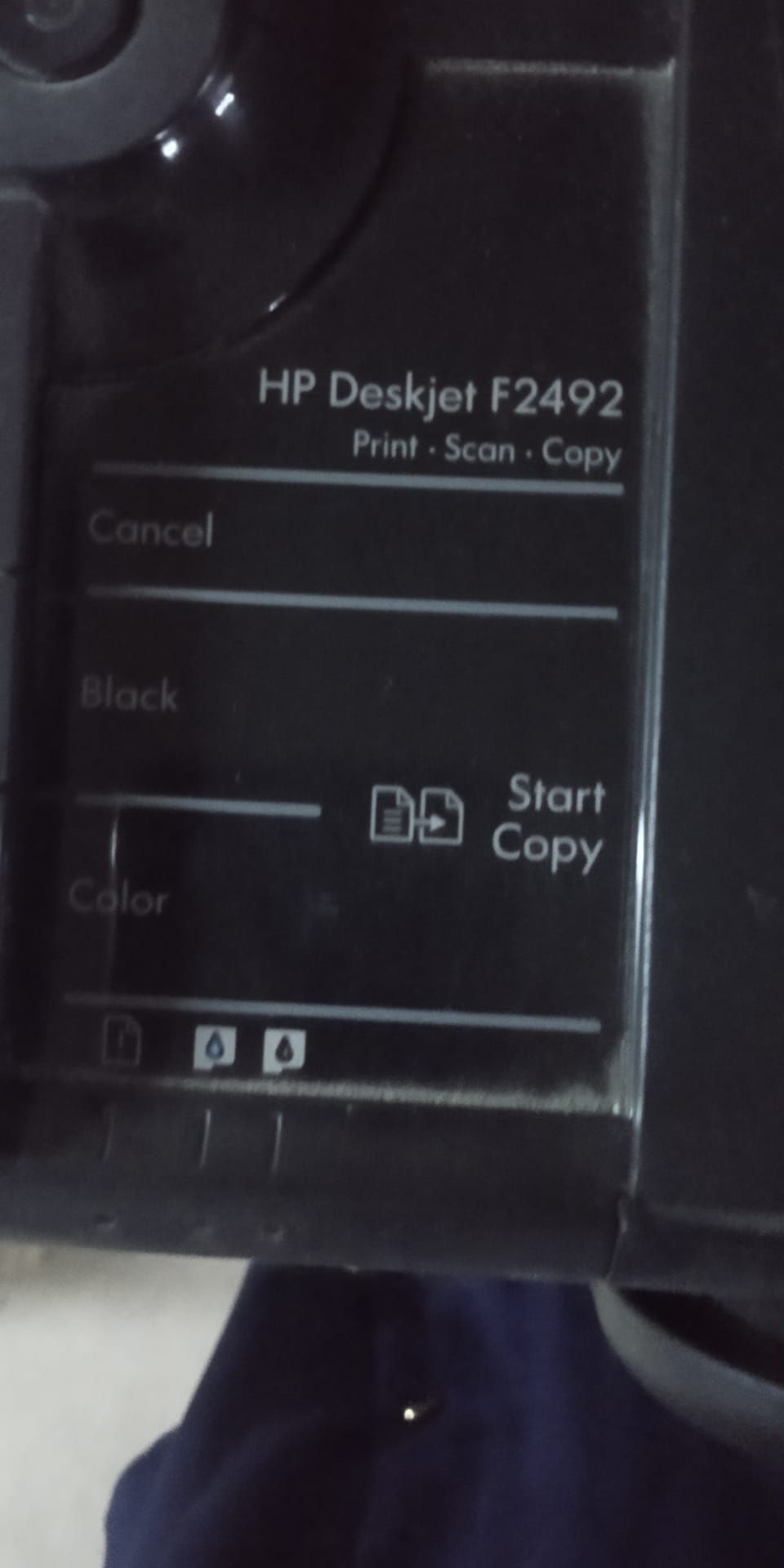 Impressora com scanner HP Deskjet F2492