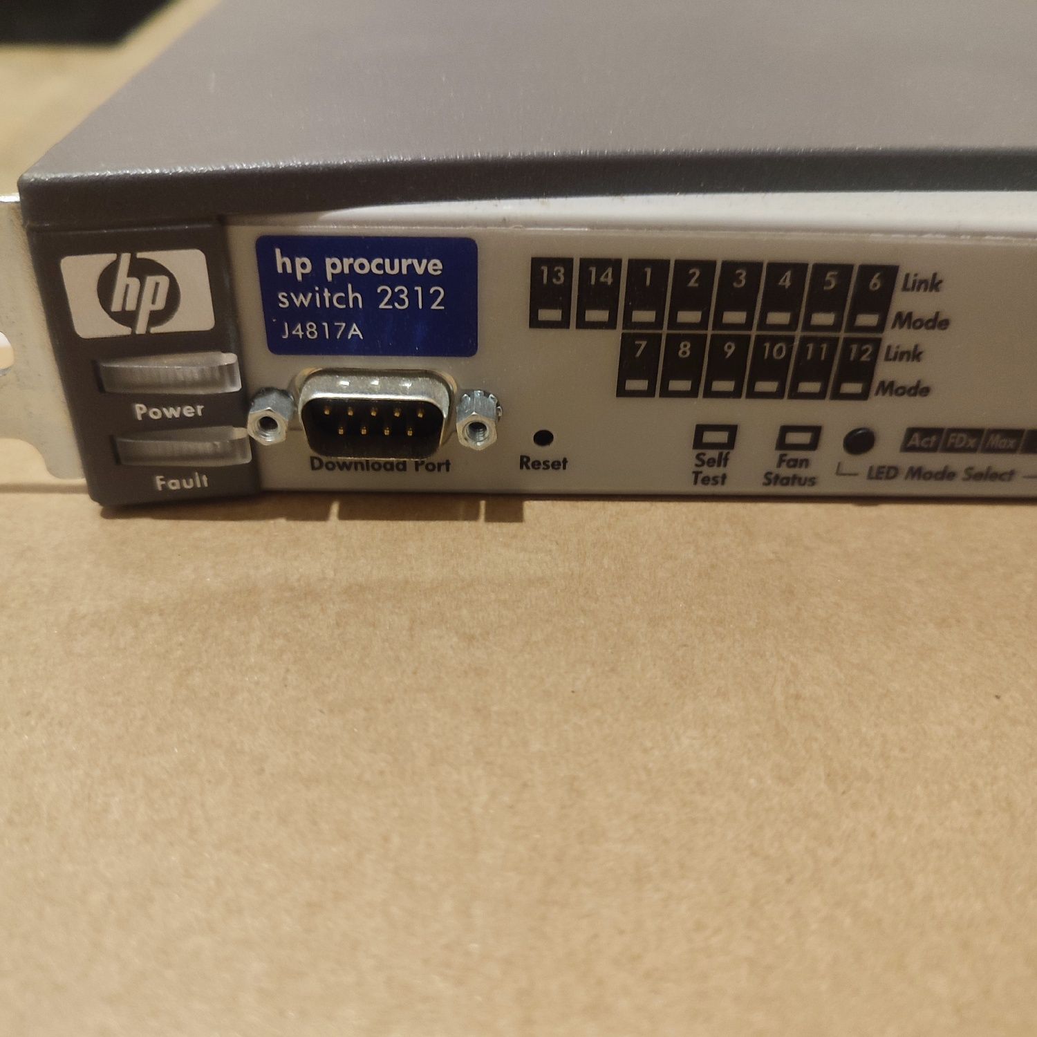Світч Комутатор HP ProCurve 2312 (J4817A) | 12 портів