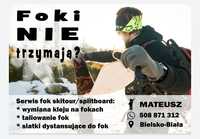 Foki ski tour regeneracja kleju