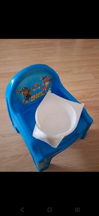 Cadeira Bacio penico patrulha pata
