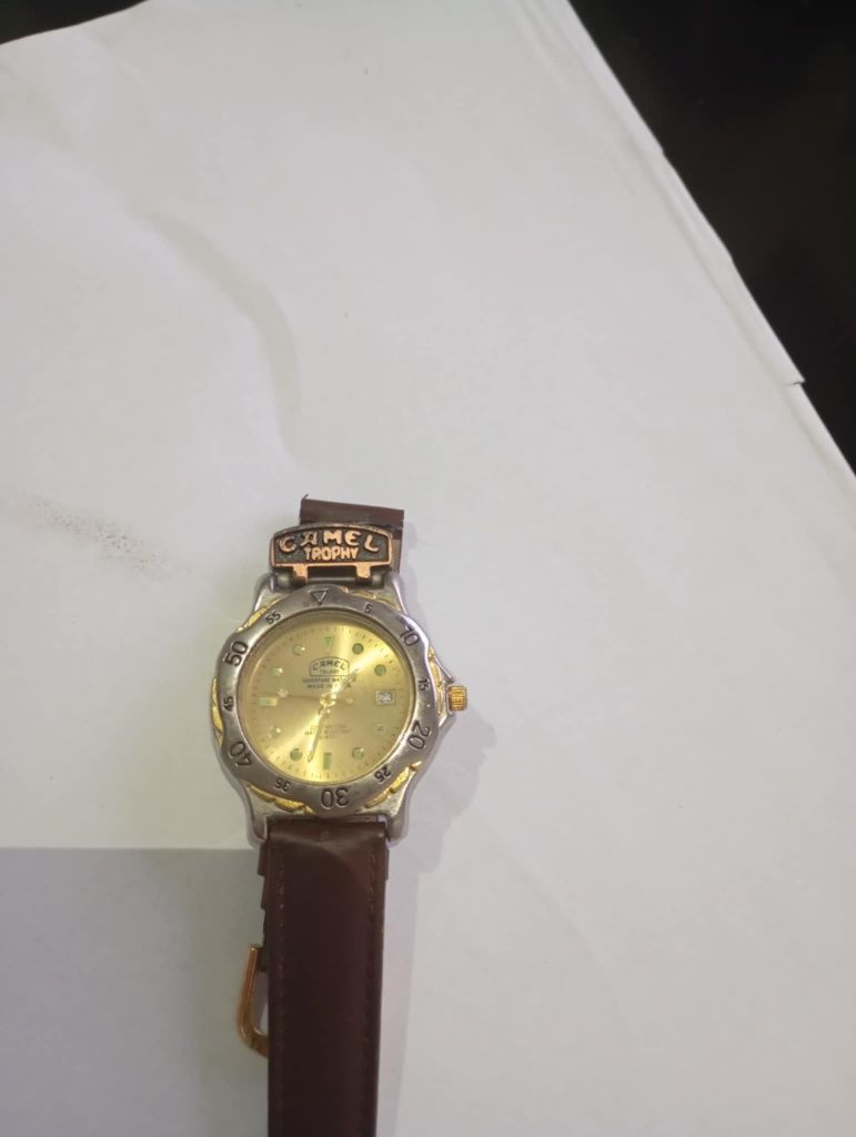 35€ relógio marca CAMEL original entrego em Rio tinto ou envio CTT