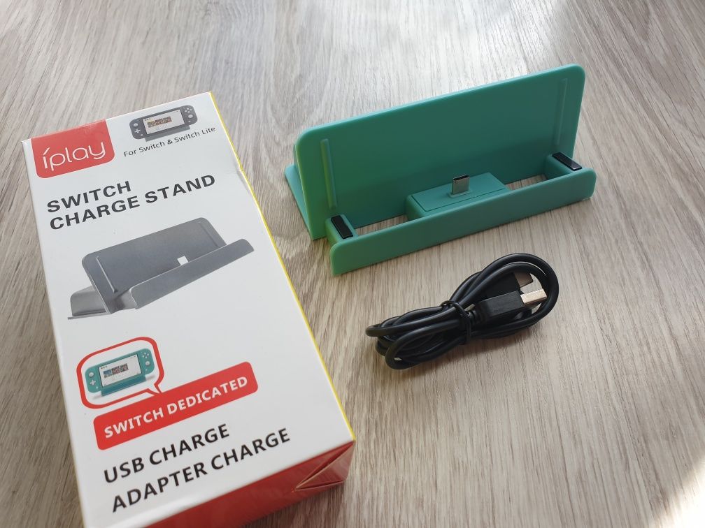 Nintendo Switch - stojak, statyw z ładowaniem, nowy